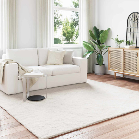 Antislip vloerkleed van imitatie konijnenbont OLITE Polyester is nu te koop bij PeponiXL, paradijselijk wonen!
