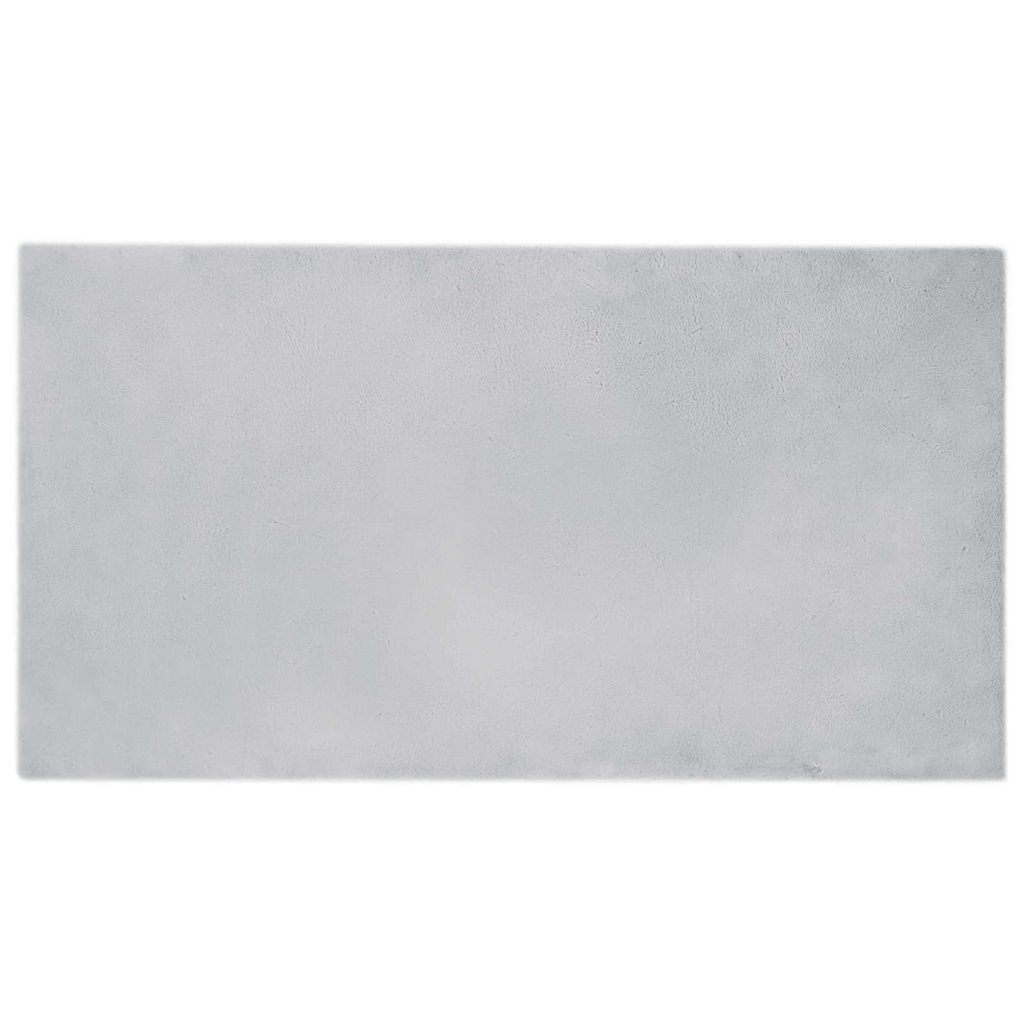 Antislip vloerkleed van imitatie konijnenbont OLITE Grijs is nu te koop bij PeponiXL, paradijselijk wonen!