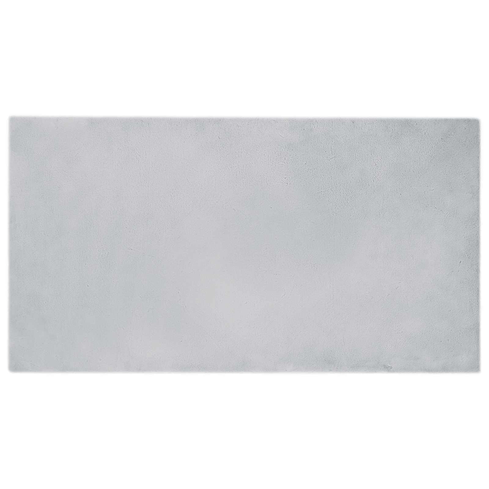 Antislip vloerkleed van imitatie konijnenbont OLITE Grijs is nu te koop bij PeponiXL, paradijselijk wonen!