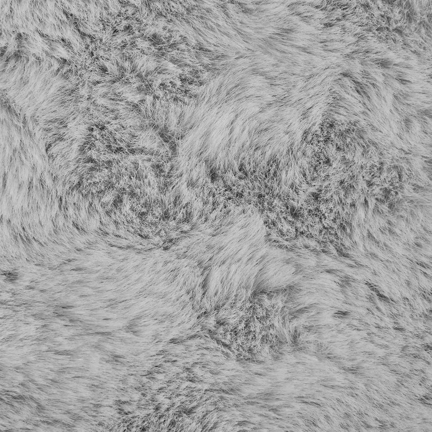 Antislip neplederen konijnenbont vloerkleed Olite Grijs is nu te koop bij PeponiXL, paradijselijk wonen!