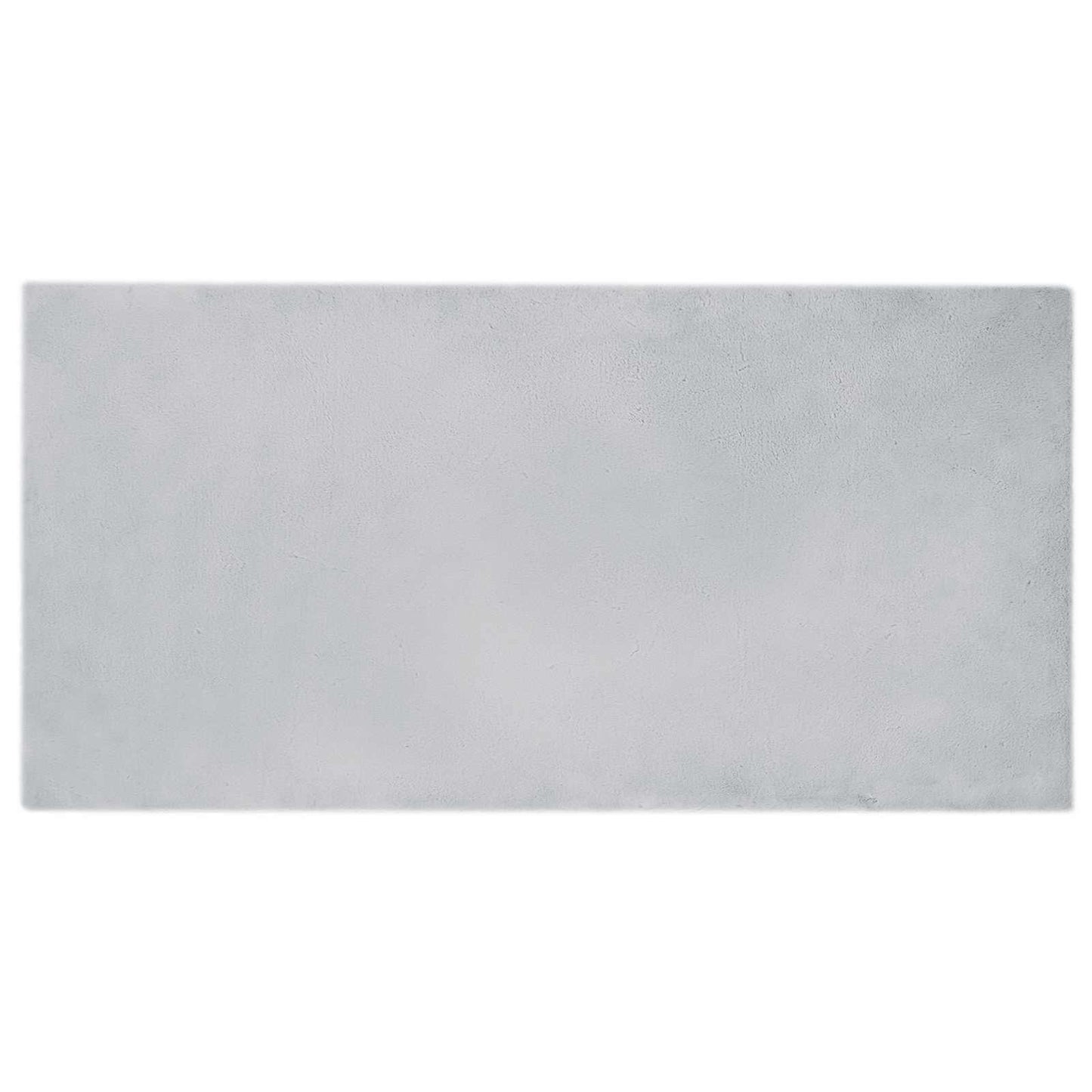 Antislip vloerkleed van imitatie konijnenbont OLITE Grijs is nu te koop bij PeponiXL, paradijselijk wonen!