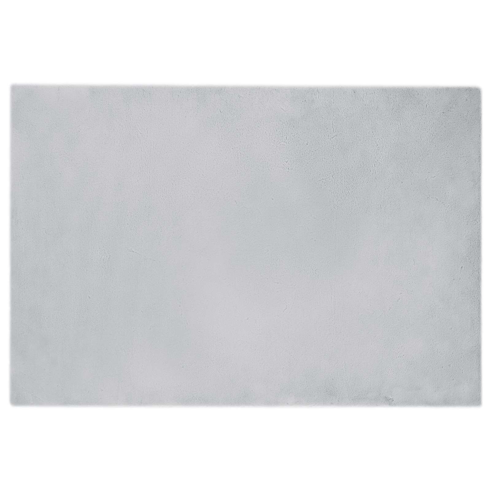 Antislip vloerkleed van imitatie konijnenbont OLITE Grijs is nu te koop bij PeponiXL, paradijselijk wonen!