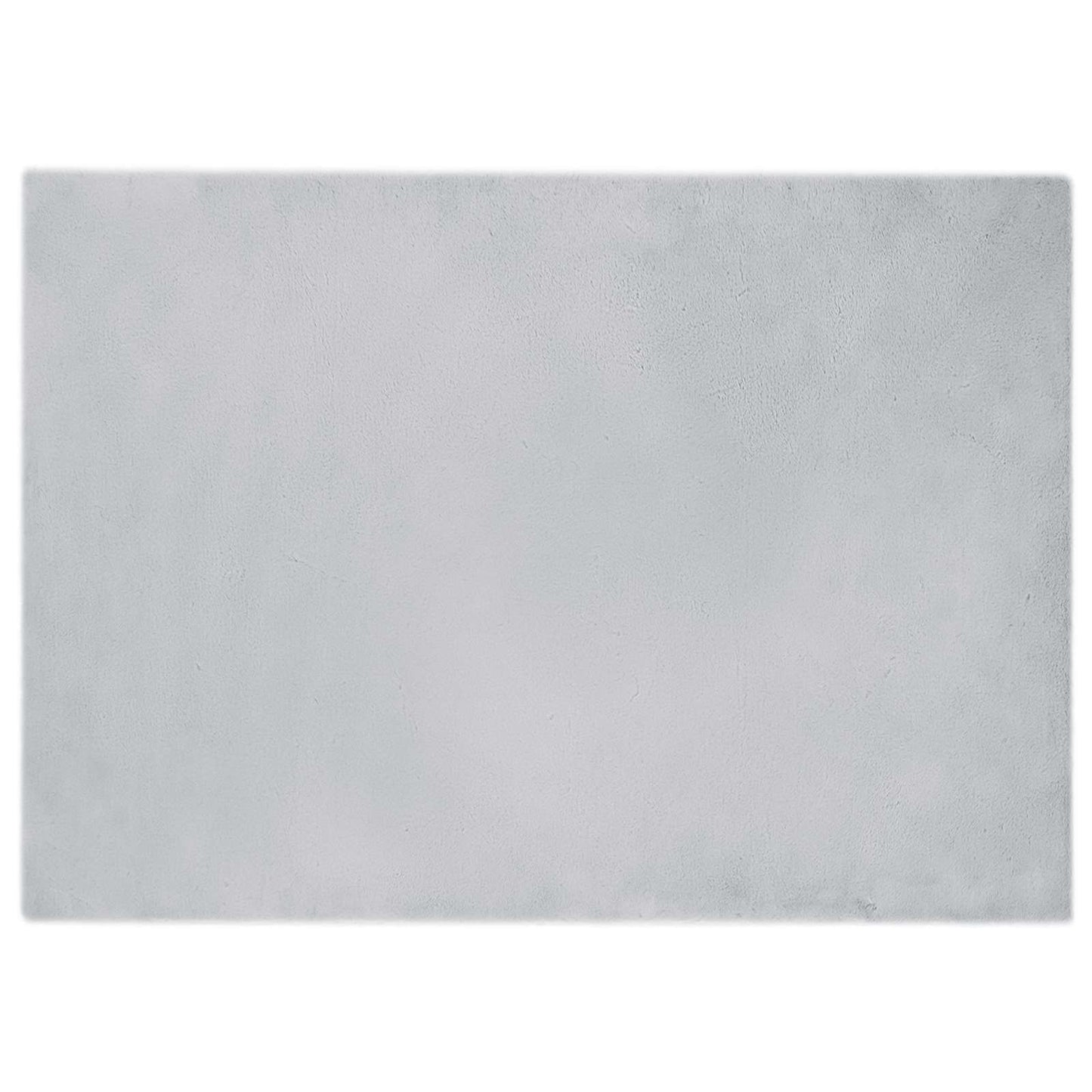 Antislip neplederen konijnenbont vloerkleed Olite Grijs is nu te koop bij PeponiXL, paradijselijk wonen!