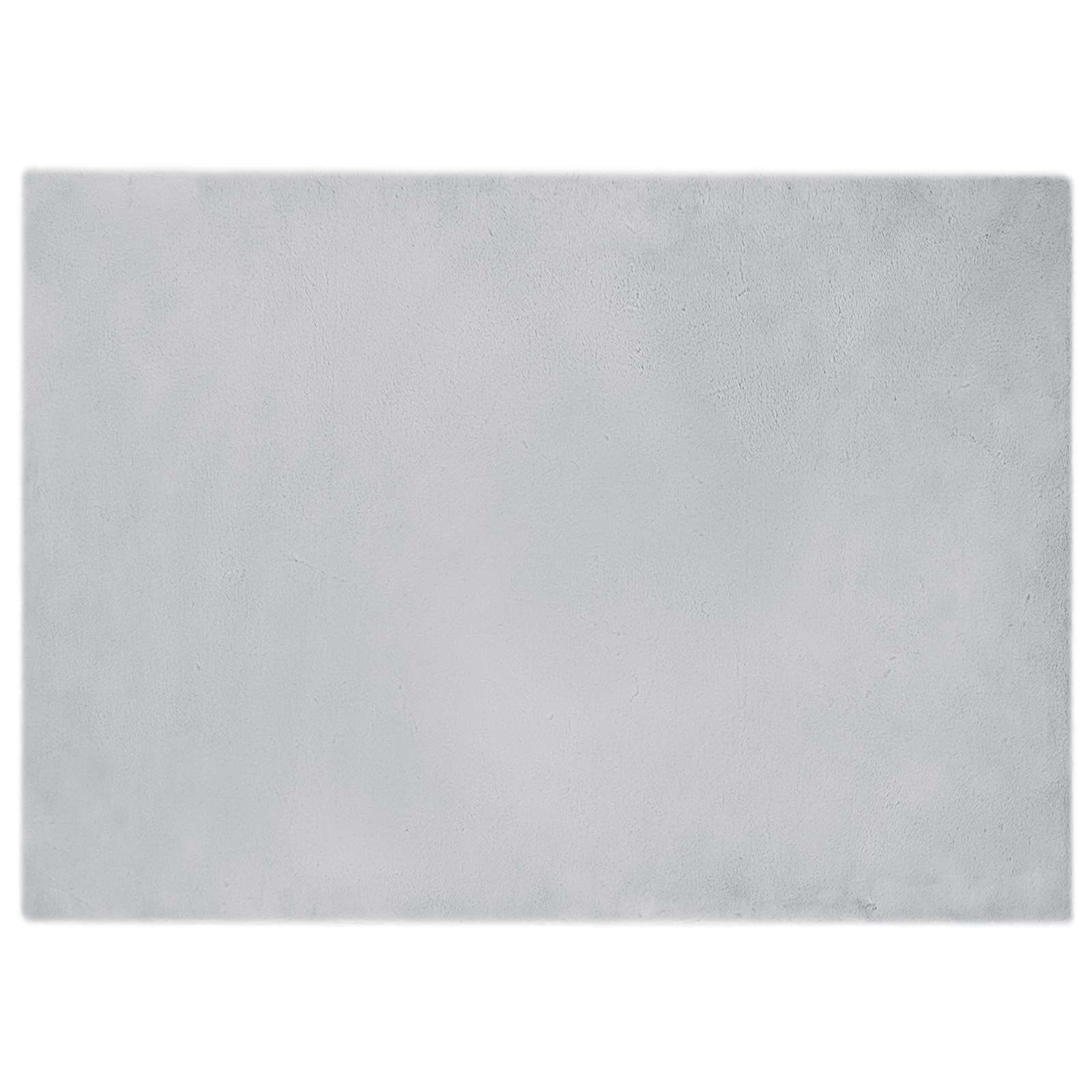 Antislip neplederen konijnenbont vloerkleed Olite Grijs is nu te koop bij PeponiXL, paradijselijk wonen!