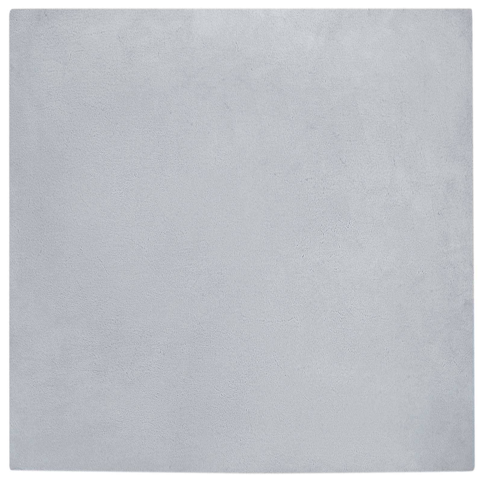 Antislip vloerkleed van imitatie konijnenbont OLITE Grijs is nu te koop bij PeponiXL, paradijselijk wonen!