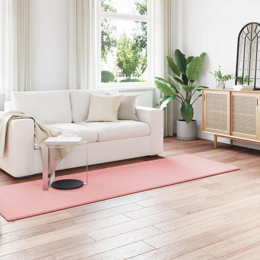Antislip vloerkleed van imitatie konijnenbont OLITE Roze is nu te koop bij PeponiXL, paradijselijk wonen!