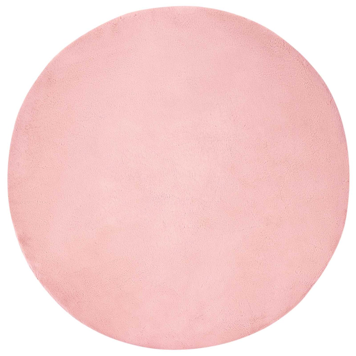 Antislip vloerkleed van imitatie konijnenbont OLITE Roze is nu te koop bij PeponiXL, paradijselijk wonen!