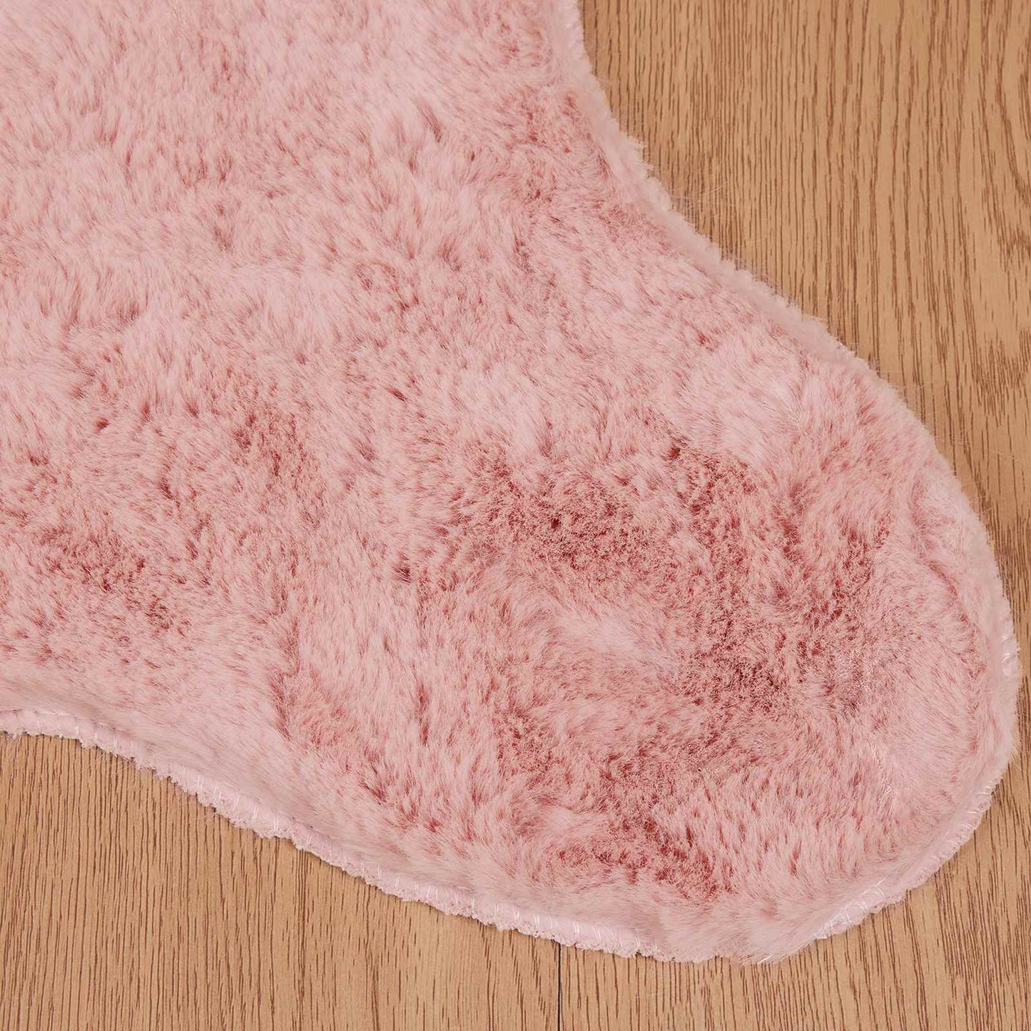 Antislip vloerkleed van imitatie konijnenbont OLITE Roze is nu te koop bij PeponiXL, paradijselijk wonen!