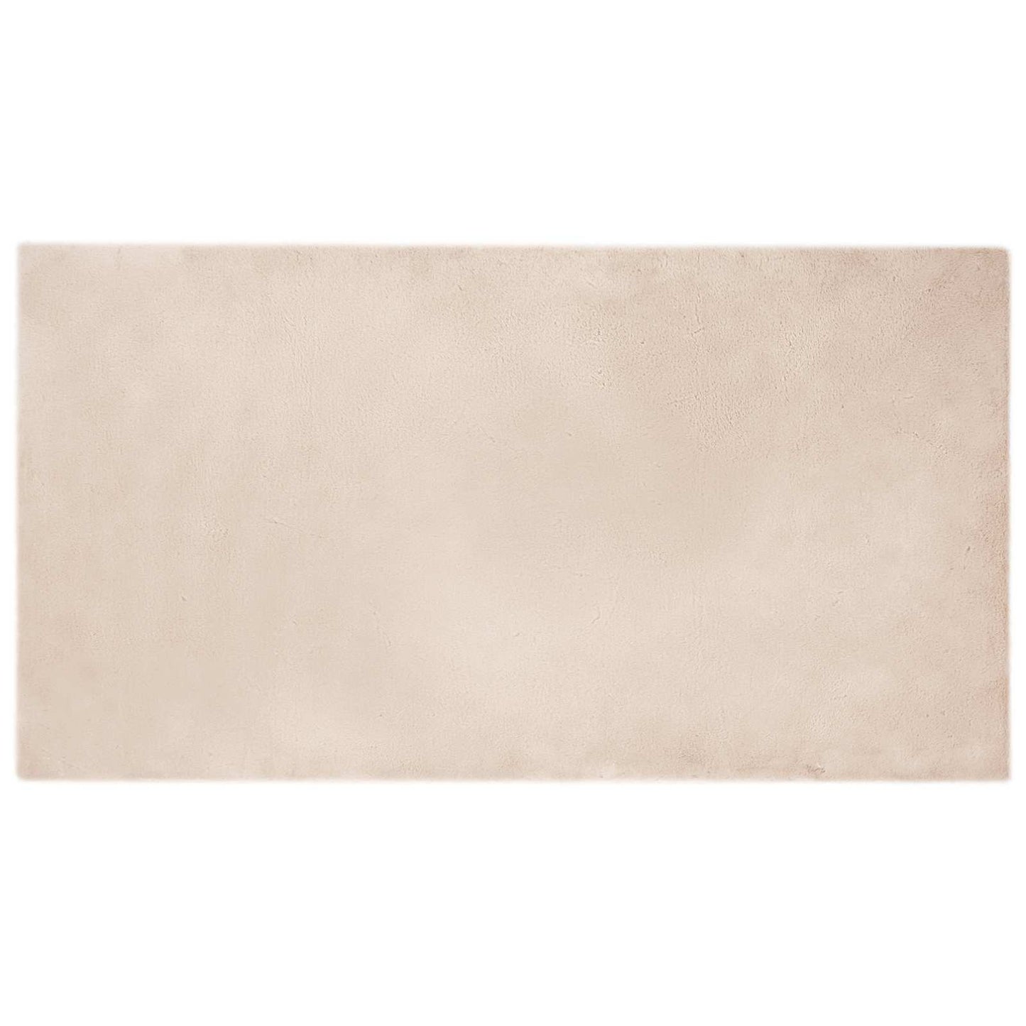 Antislip vloerkleed van imitatie konijnenbont OLITE Taupe is nu te koop bij PeponiXL, paradijselijk wonen!