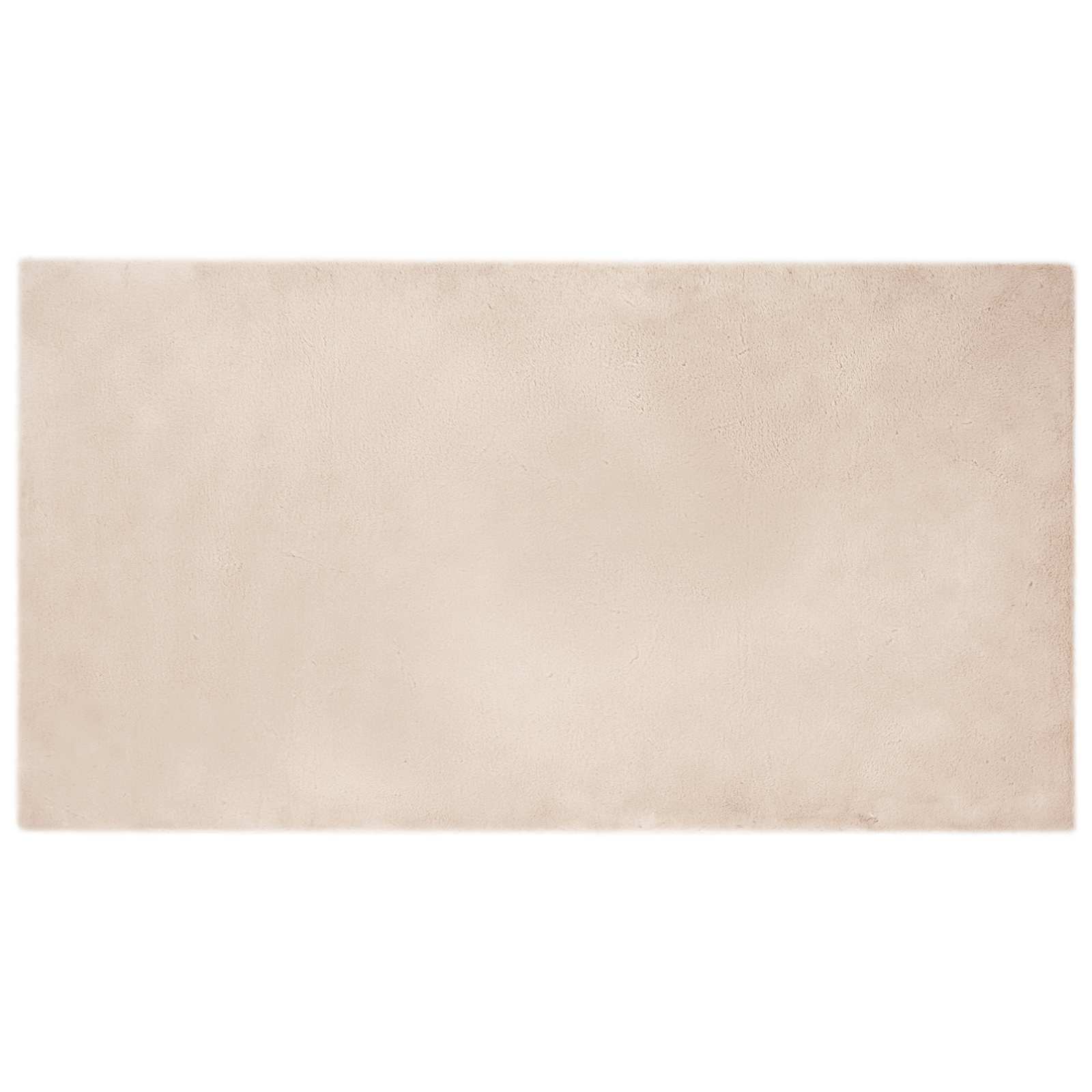 Antislip vloerkleed van imitatie konijnenbont OLITE Taupe is nu te koop bij PeponiXL, paradijselijk wonen!
