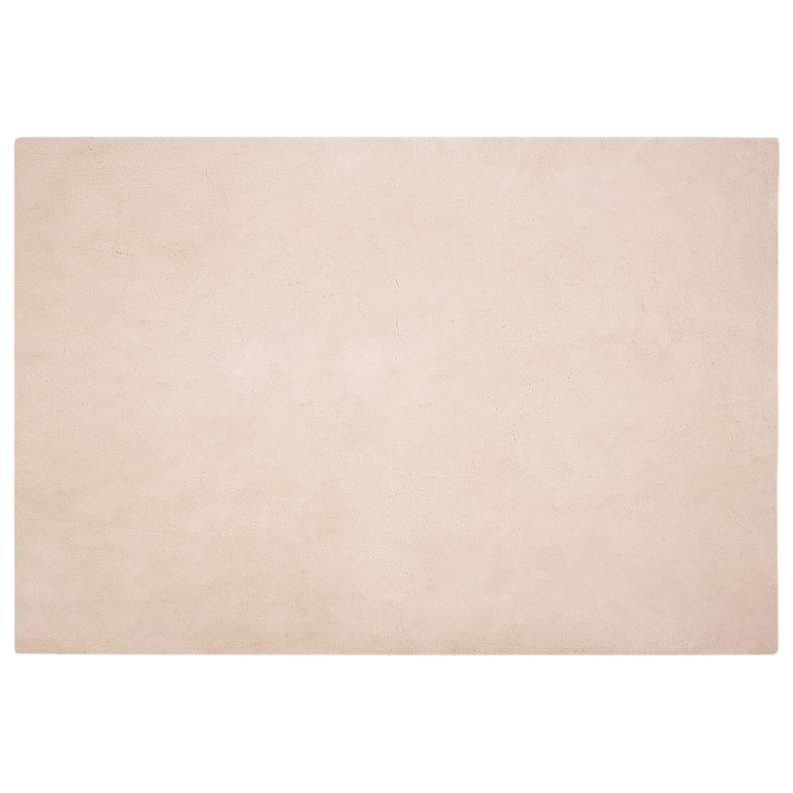 Antislip vloerkleed van imitatie konijnenbont OLITE Taupe is nu te koop bij PeponiXL, paradijselijk wonen!