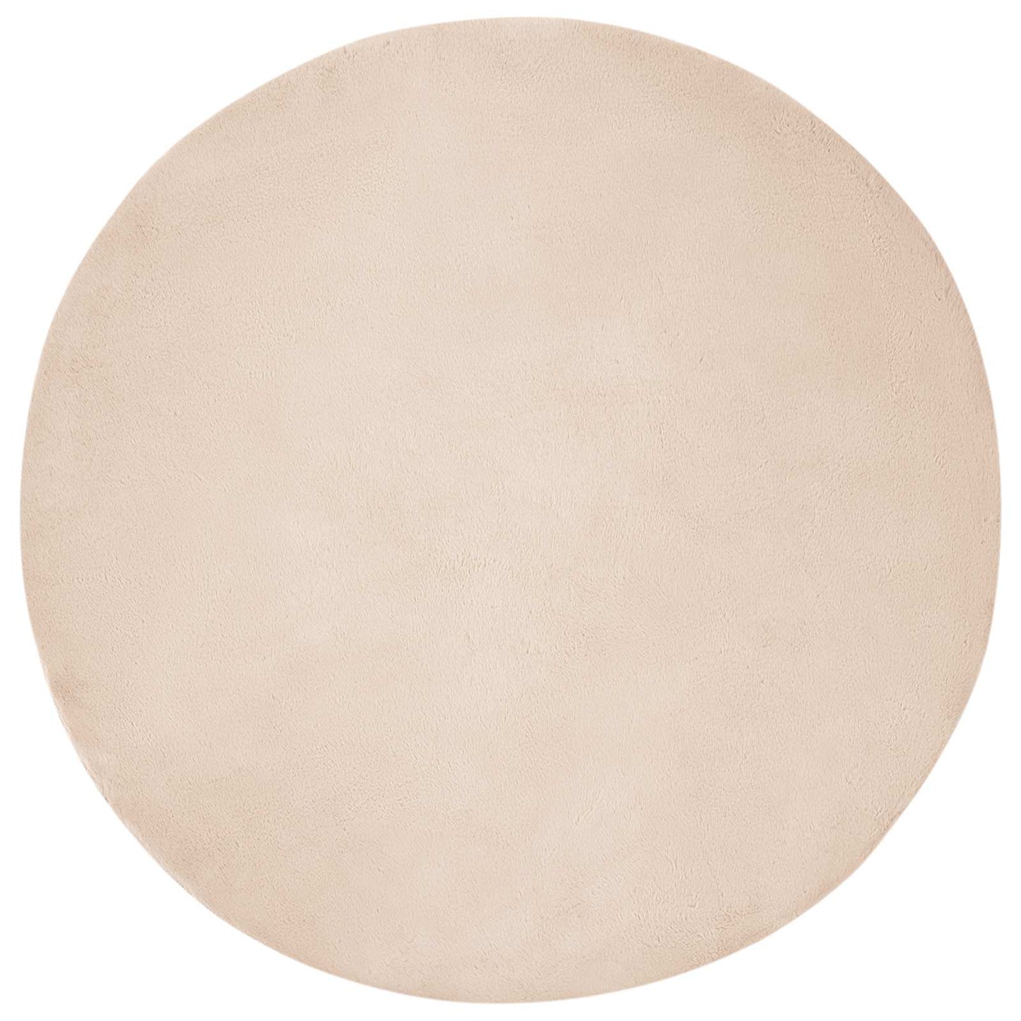 Antislip vloerkleed van imitatie konijnenbont OLITE Taupe is nu te koop bij PeponiXL, paradijselijk wonen!