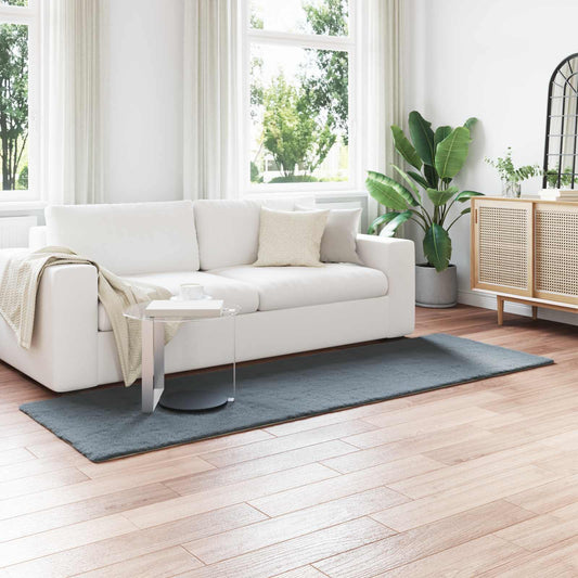Antislip vloerkleed van imitatie konijnenbont OLITE 80 x 250 cm is nu te koop bij PeponiXL, paradijselijk wonen!