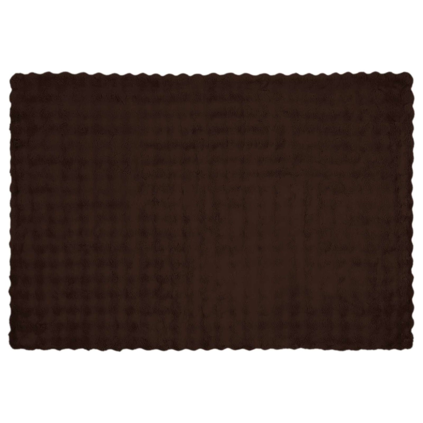 Antislip deken van imitatie konijnenbont Olite Kameel Polyester is nu te koop bij PeponiXL, paradijselijk wonen!