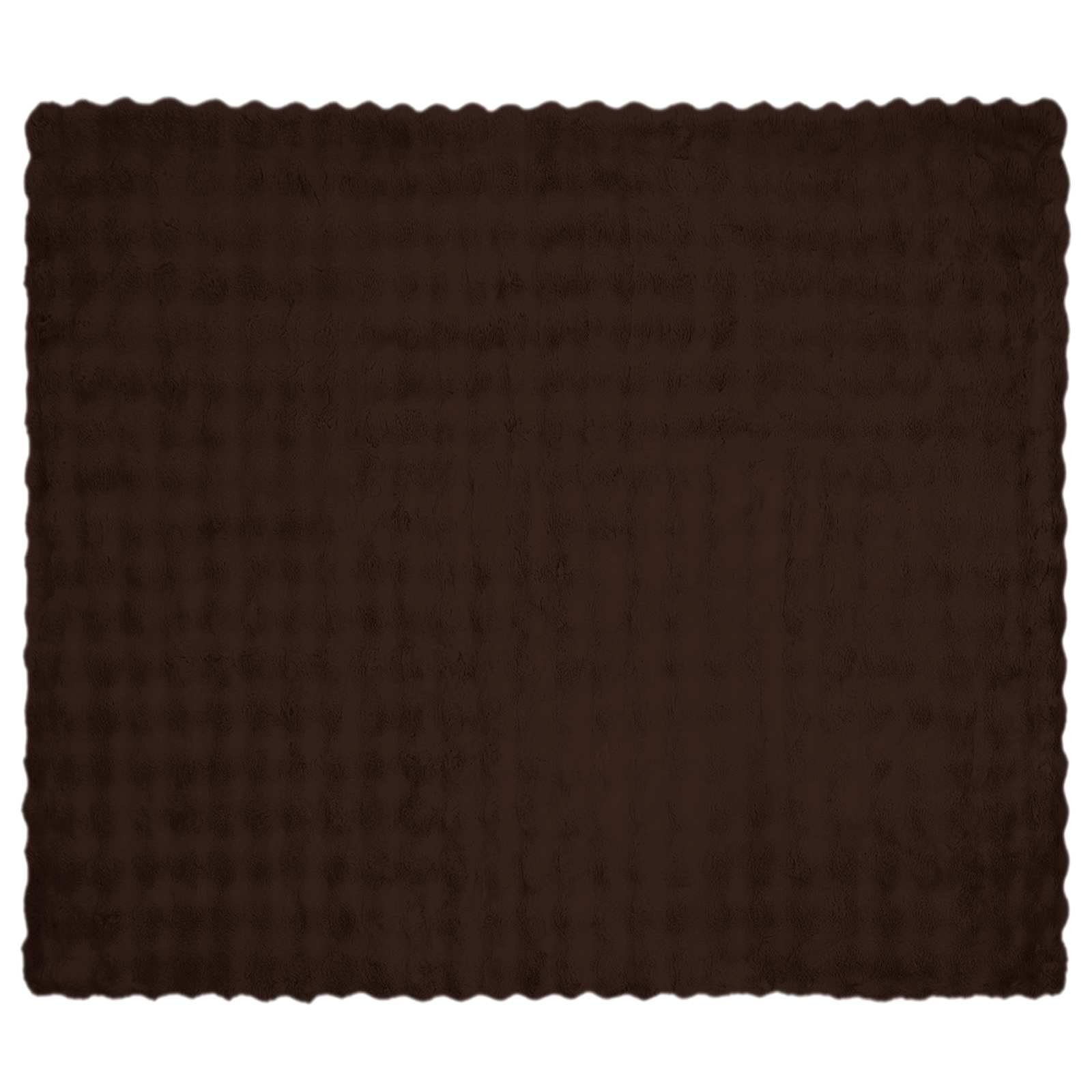 Antislip deken van imitatie konijnenbont Olite Kameel Polyester is nu te koop bij PeponiXL, paradijselijk wonen!