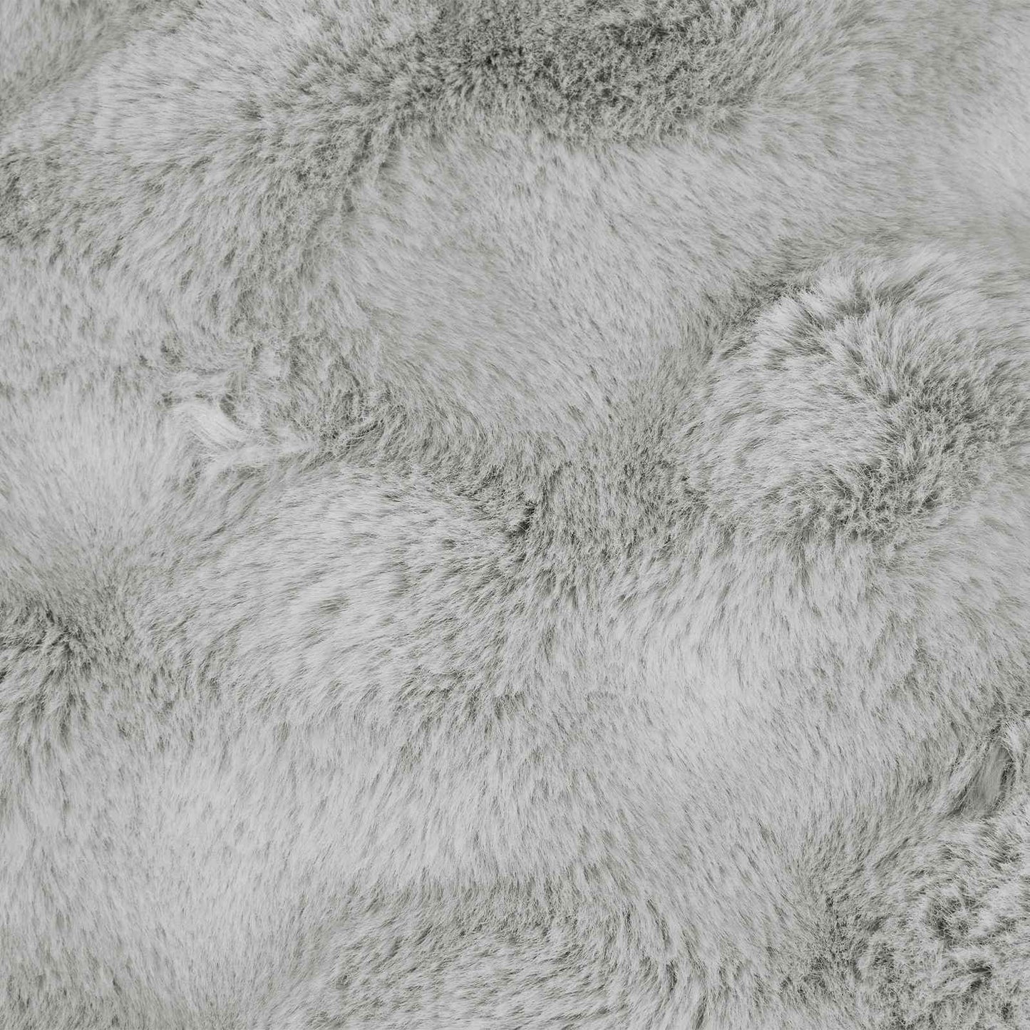 Antislip deken van imitatie konijnenbont Olite 4 pcs Grijs is nu te koop bij PeponiXL, paradijselijk wonen!