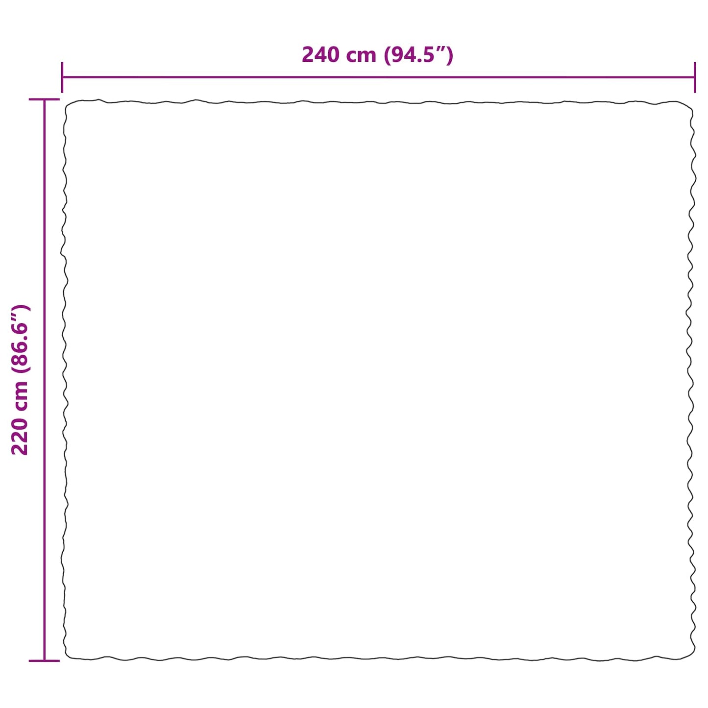 Antislip deken van imitatie konijnenbont Olite 4 pcs Polyester is nu te koop bij PeponiXL, paradijselijk wonen!