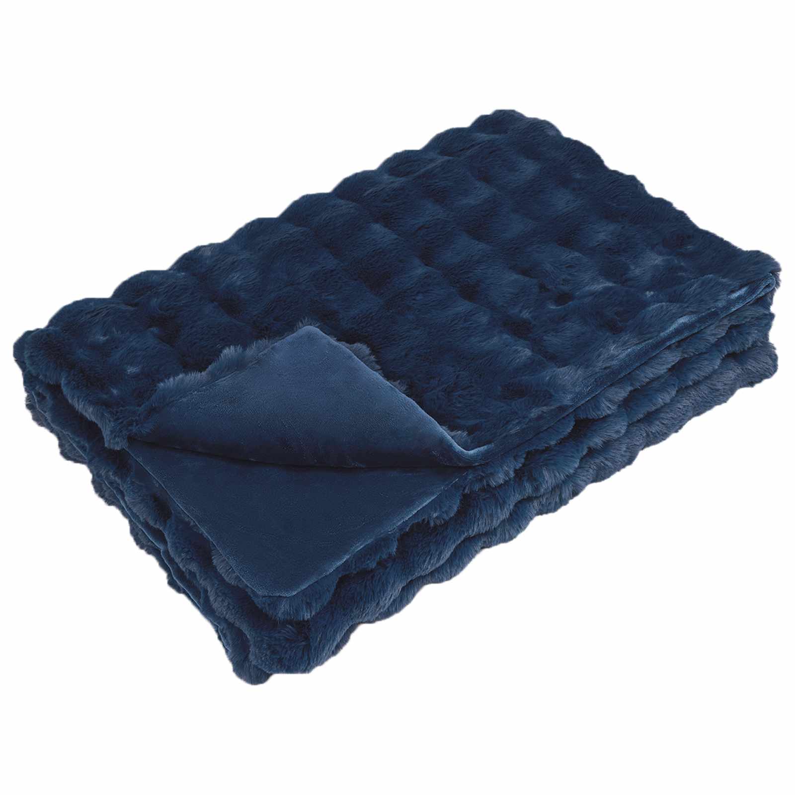 Antislip deken van imitatie konijnenbont Olite 4 pcs Polyester is nu te koop bij PeponiXL, paradijselijk wonen!