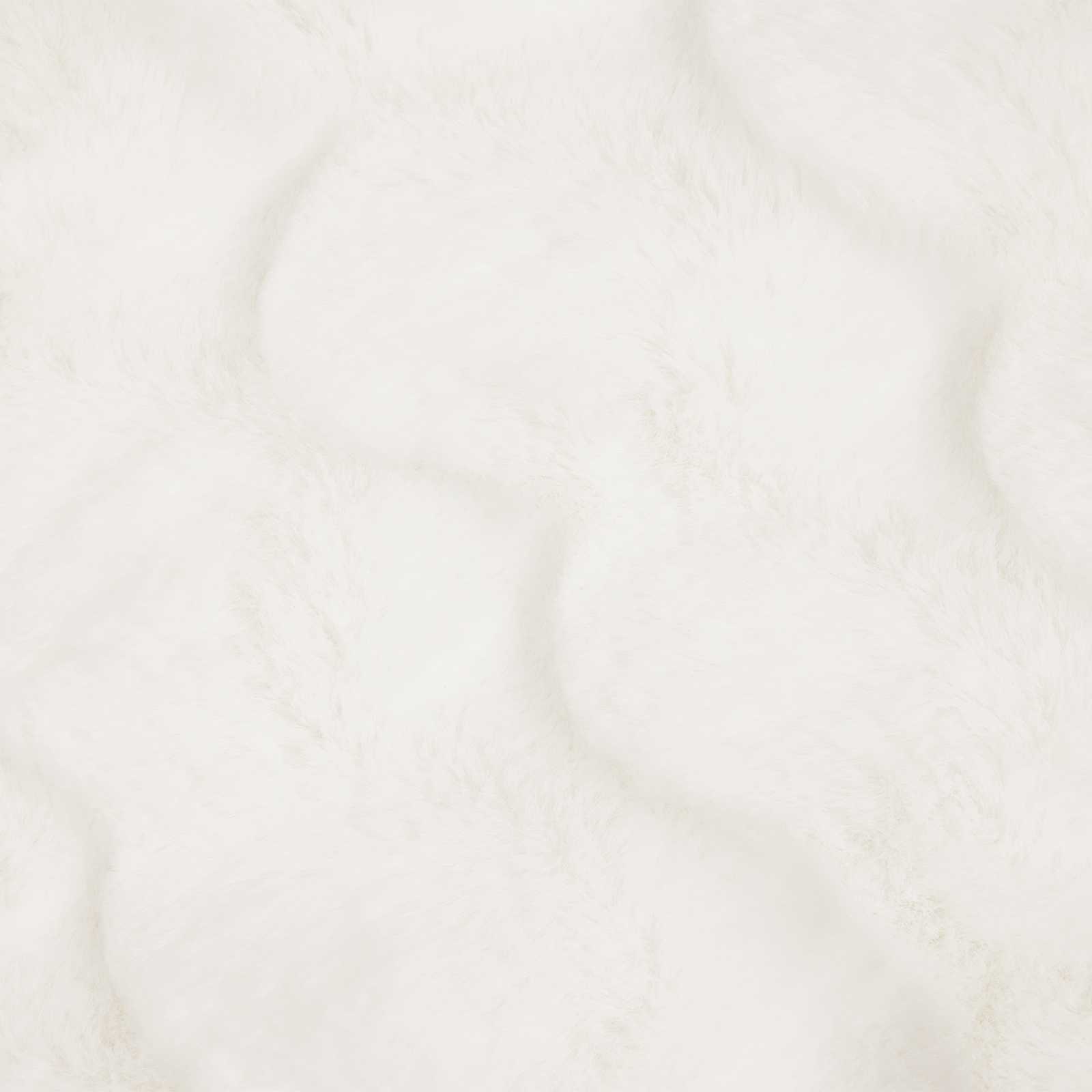 Antislip deken van imitatie konijnenbont Olite 4 pcs Wit is nu te koop bij PeponiXL, paradijselijk wonen!