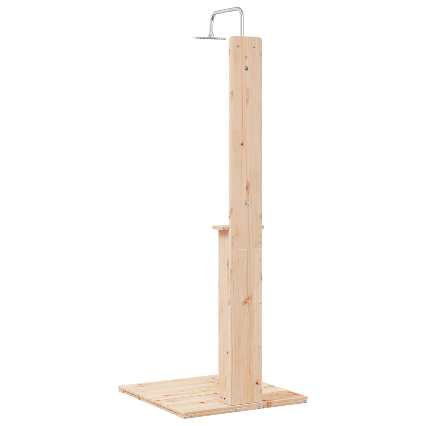 Buitendouche Naturel 75 x 76 x 217 cm Massief grenenhout is nu te koop bij PeponiXL, paradijselijk wonen!
