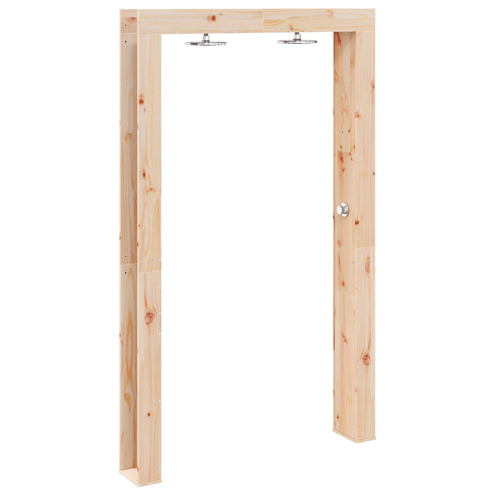 Buitendouche Naturel 137 x 23 x 226 cm Massief grenenhout is nu te koop bij PeponiXL, paradijselijk wonen!