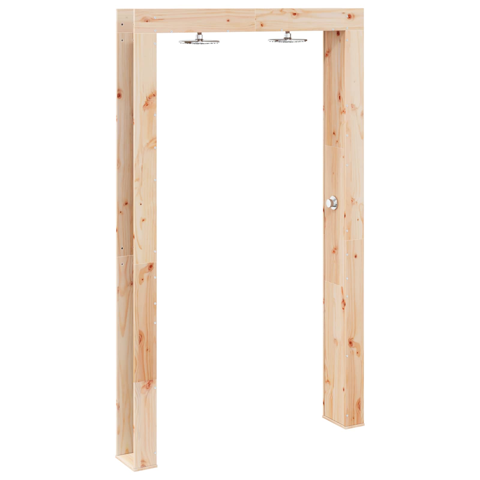 Buitendouche Naturel 137 x 23 x 226 cm Massief grenenhout is nu te koop bij PeponiXL, paradijselijk wonen!