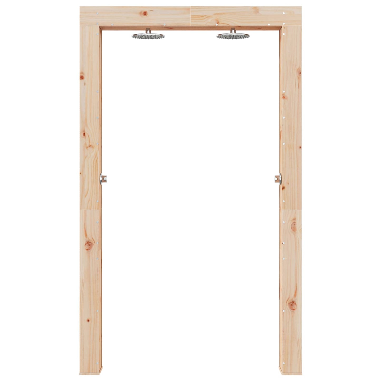 Buitendouche Naturel 137 x 23 x 226 cm Massief grenenhout is nu te koop bij PeponiXL, paradijselijk wonen!