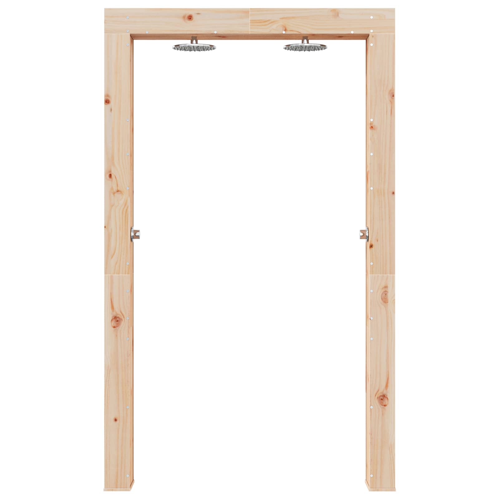 Buitendouche Naturel 137 x 23 x 226 cm Massief grenenhout is nu te koop bij PeponiXL, paradijselijk wonen!