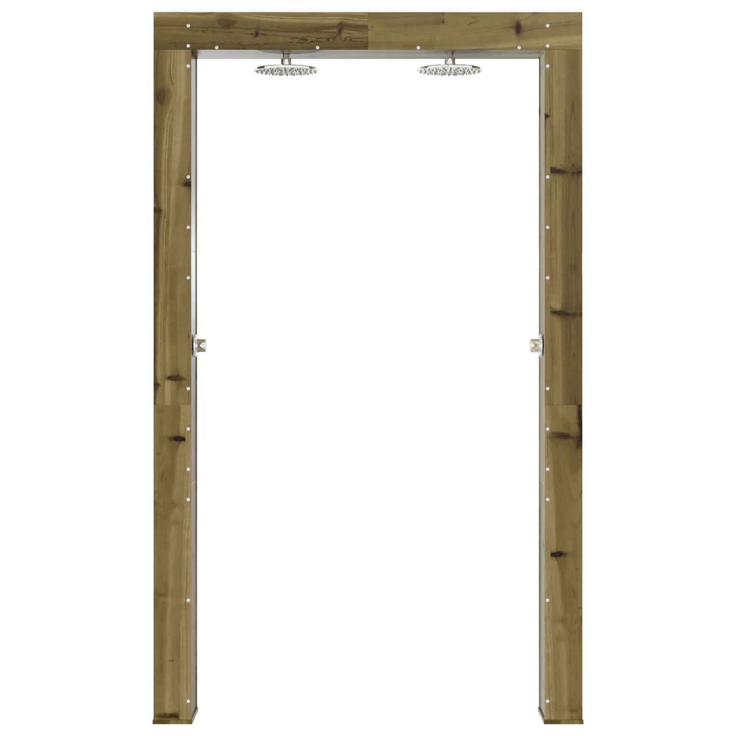 Buitendouche Naturel 137 x 23 x 226 cm Geïmpregneerd grenenhout is nu te koop bij PeponiXL, paradijselijk wonen!