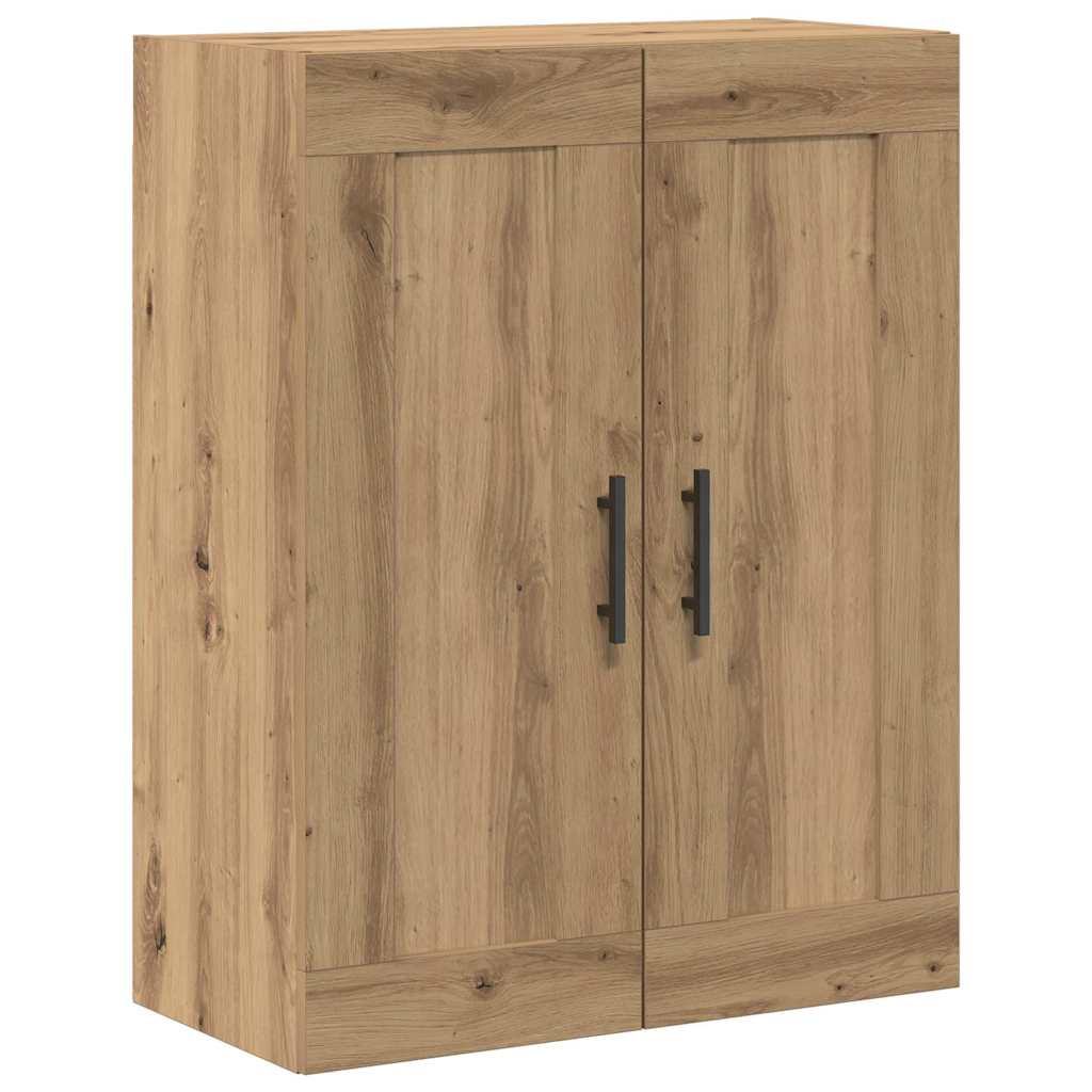 Hoge kast Artisan Eiken 69,5 x 34 x 180 cm Bewerkt hout is nu te koop bij PeponiXL, paradijselijk wonen!