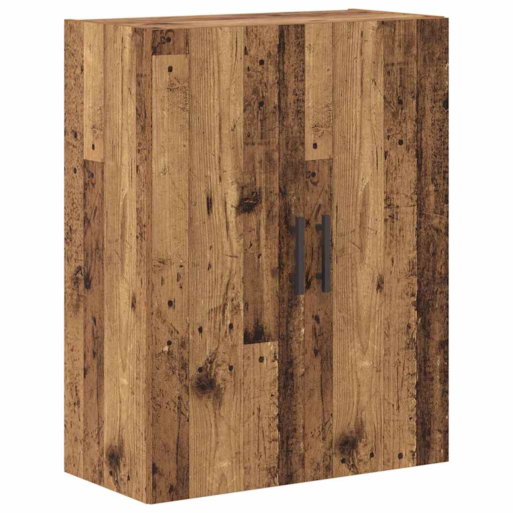 Hoge kast 2 pcs Oud Hout 69,5 x 34 x 180 cm is nu te koop bij PeponiXL, paradijselijk wonen!