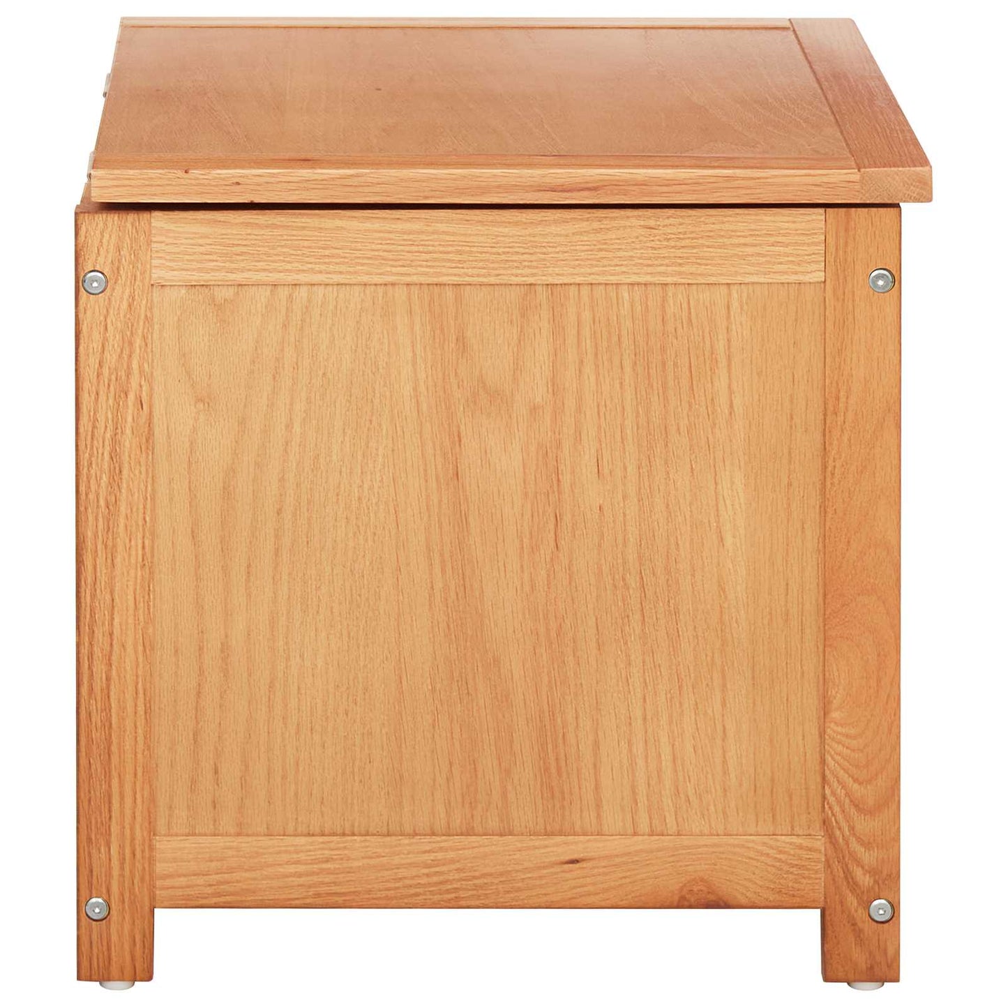 Opbergkist 50 x 45 x 45 cm Engineered hout met eikenfineer is nu te koop bij PeponiXL, paradijselijk wonen!