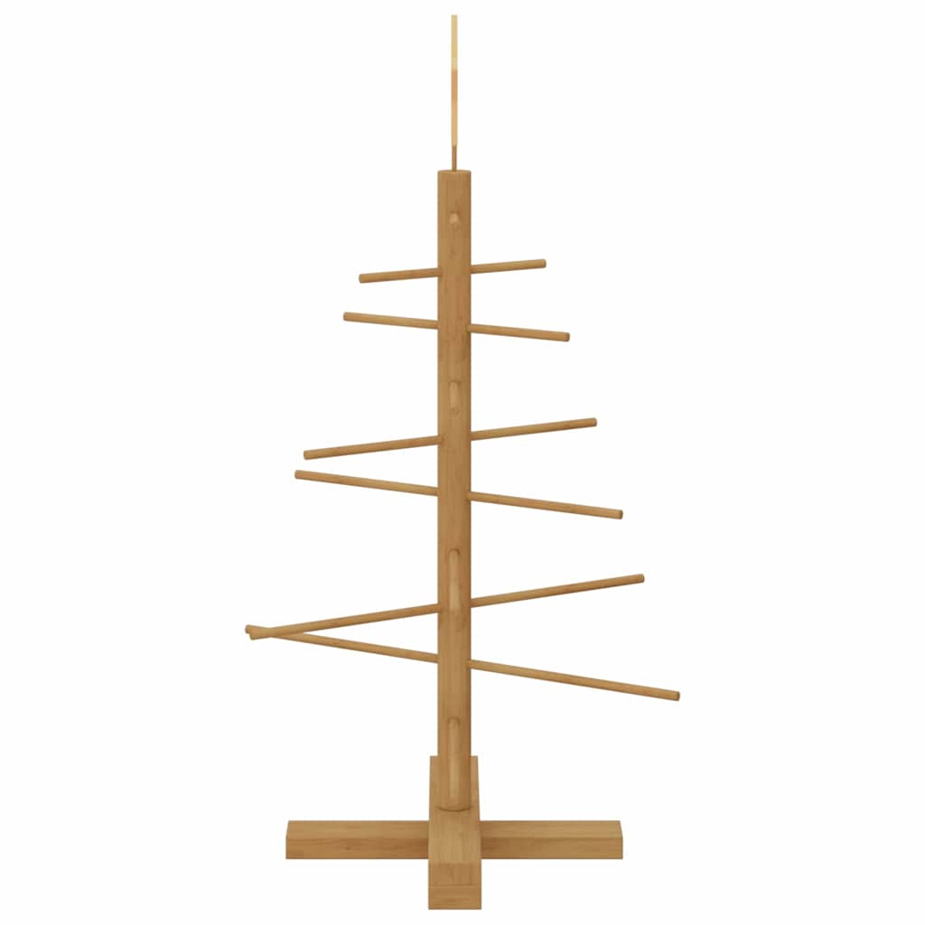 Houten kerstboom met standaard Bruin 75 cm Bamboe is nu te koop bij PeponiXL, paradijselijk wonen!