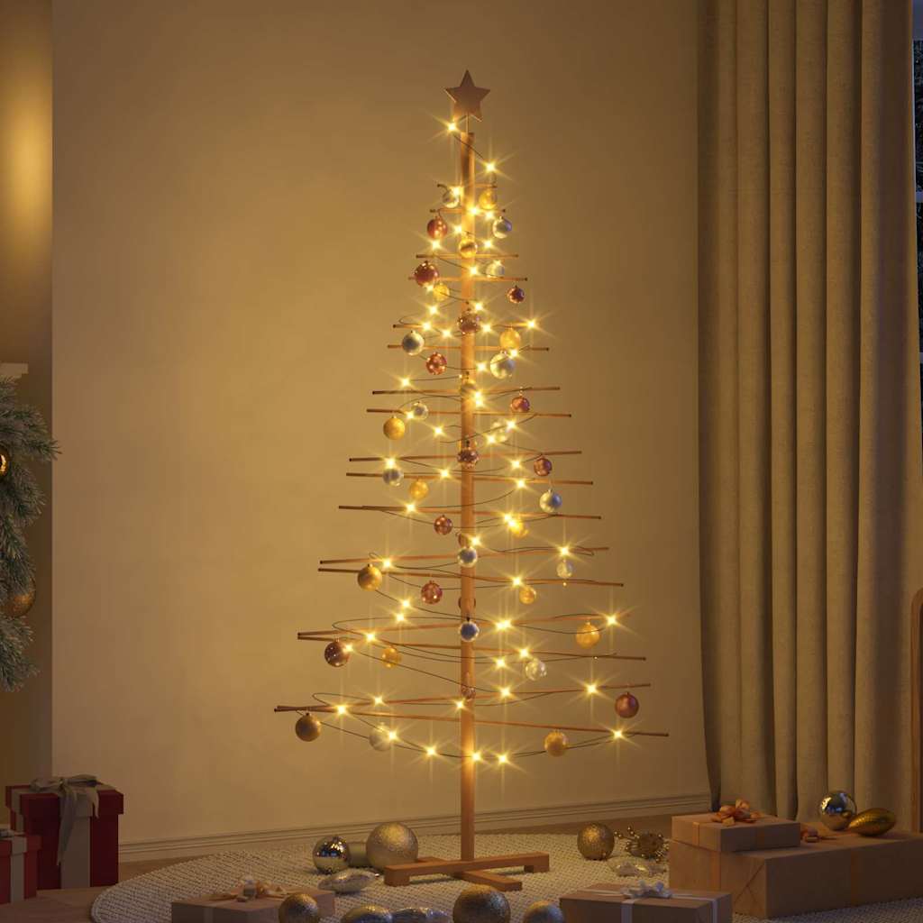 Houten kerstboom met standaard Bruin 180 cm Bamboe is nu te koop bij PeponiXL, paradijselijk wonen!