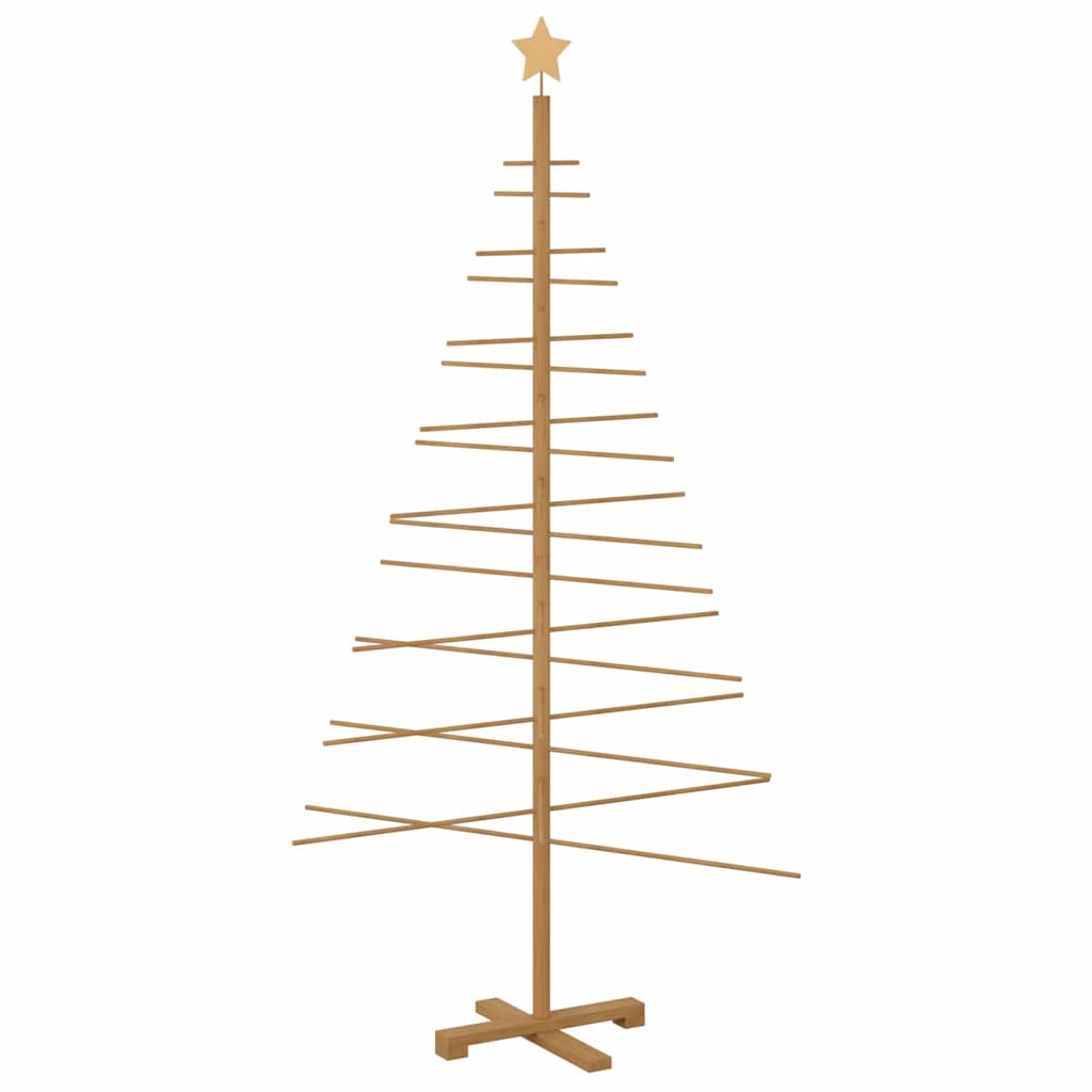 Houten kerstboom met standaard Bruin 180 cm Bamboe is nu te koop bij PeponiXL, paradijselijk wonen!