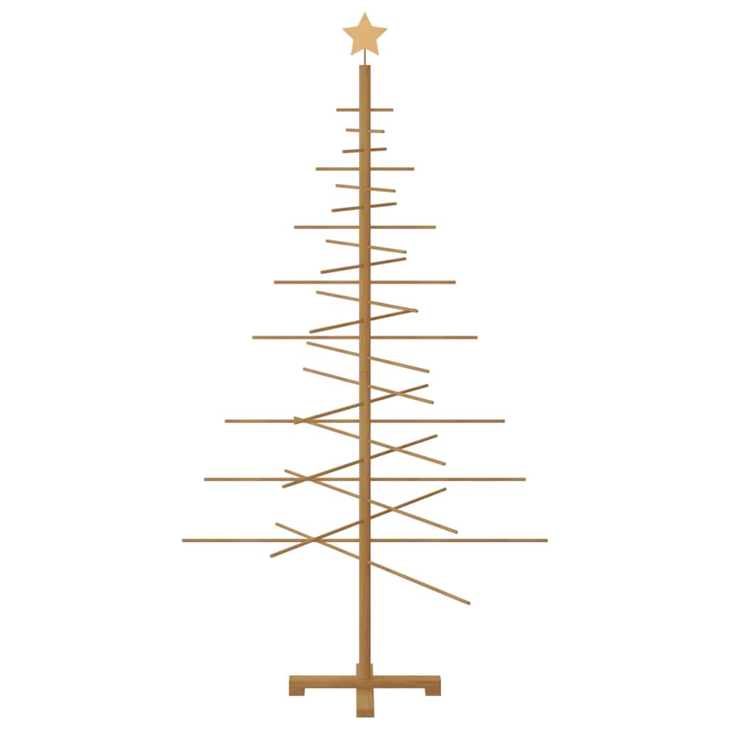 Houten kerstboom met standaard Bruin 180 cm Bamboe is nu te koop bij PeponiXL, paradijselijk wonen!