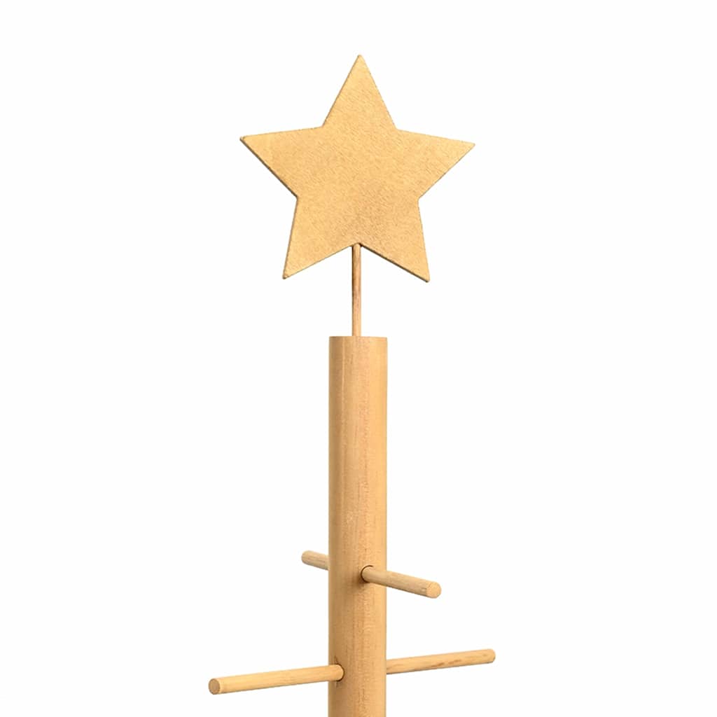 Houten kerstboom met standaard Bruin 210 cm Bamboe is nu te koop bij PeponiXL, paradijselijk wonen!