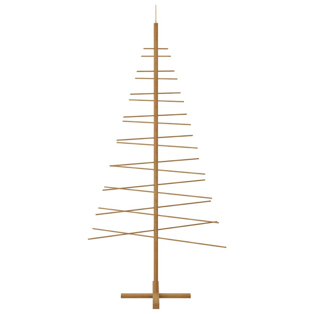 Houten kerstboom met standaard Bruin 210 cm Bamboe is nu te koop bij PeponiXL, paradijselijk wonen!