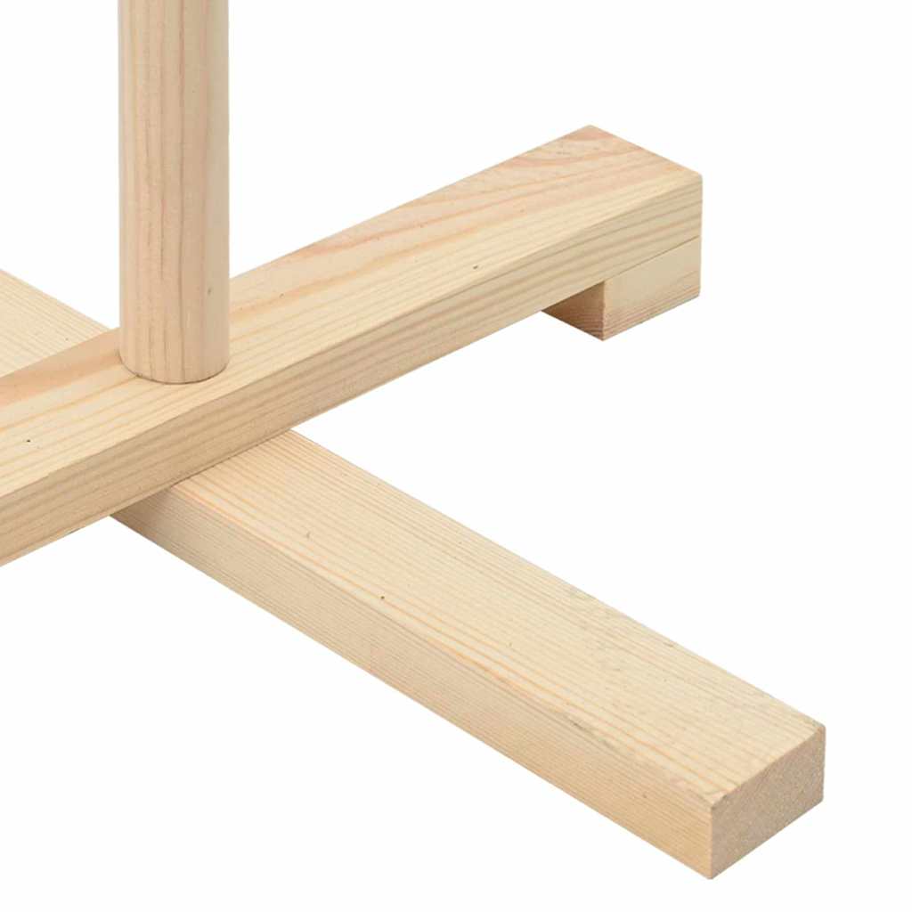 Houten kerstboom Naturel 125 cm Massief grenenhout is nu te koop bij PeponiXL, paradijselijk wonen!