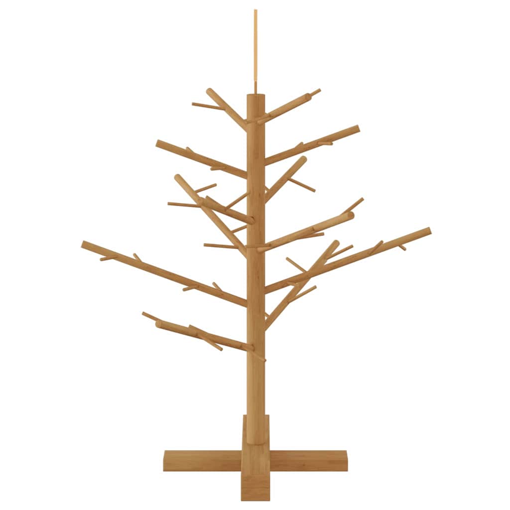 Houten kerstboom met standaard Bruin 75 cm Massief grenenhout is nu te koop bij PeponiXL, paradijselijk wonen!