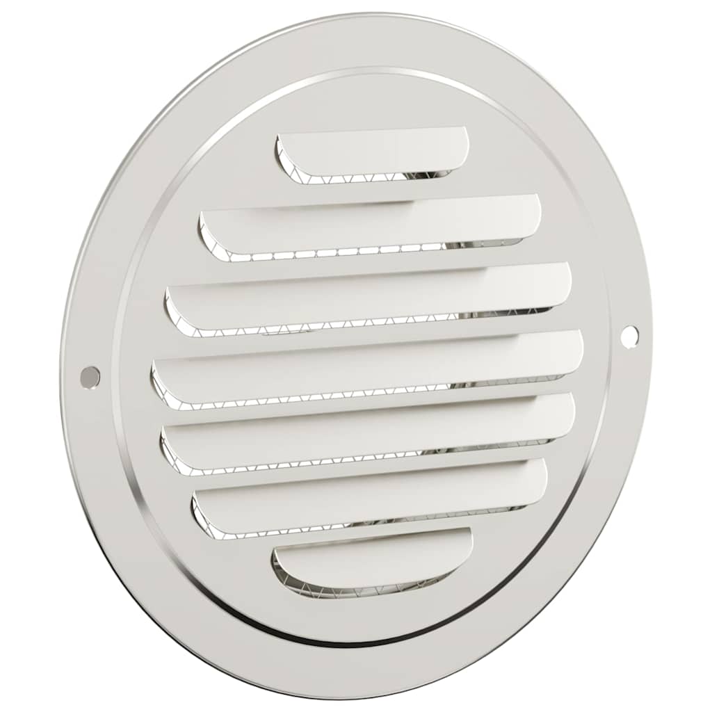 Luchtventilatie roosters 4 pcs Zilver 100 mm Roestvrij staal is nu te koop bij PeponiXL, paradijselijk wonen!