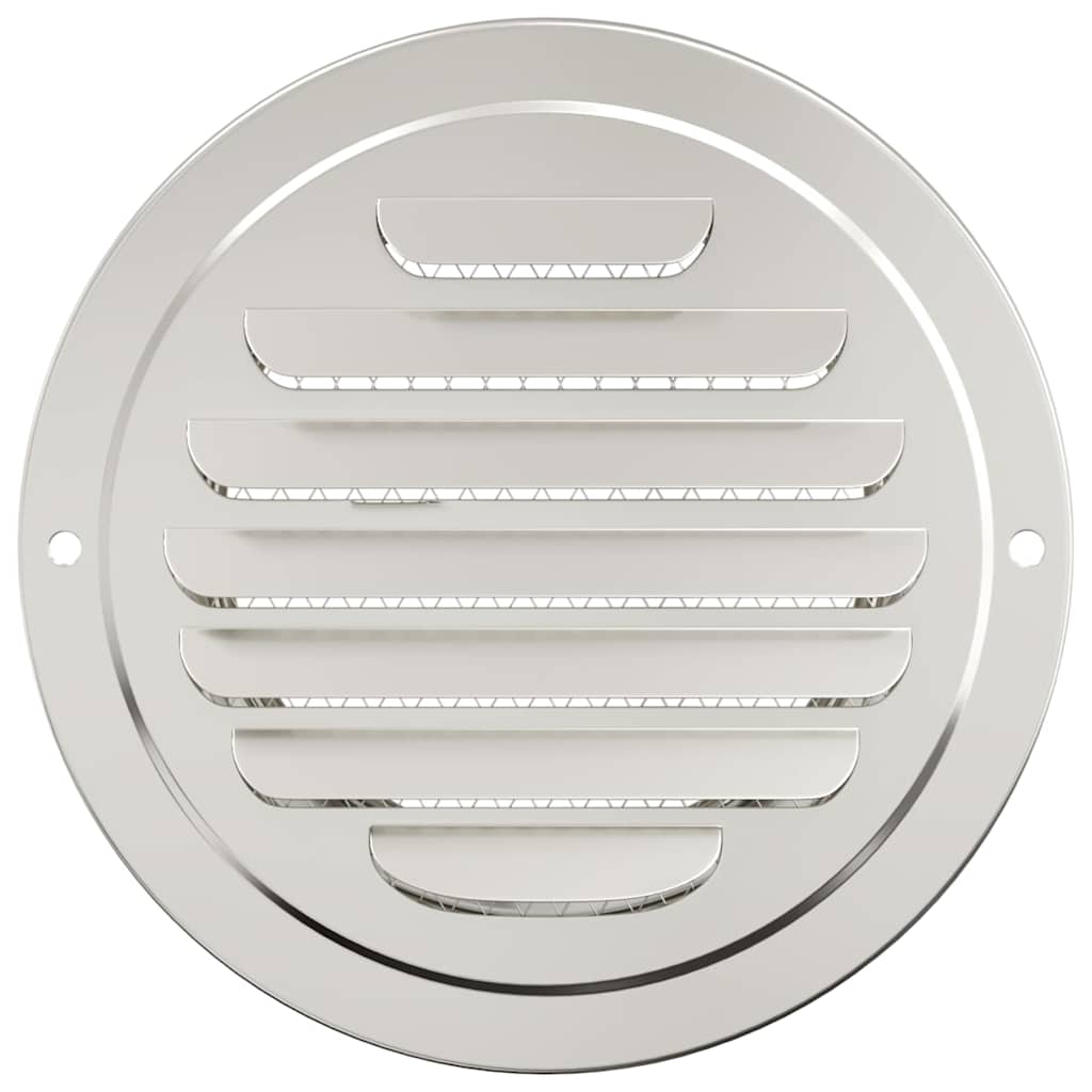 Luchtventilatie roosters 4 pcs Zilver 100 mm Roestvrij staal is nu te koop bij PeponiXL, paradijselijk wonen!