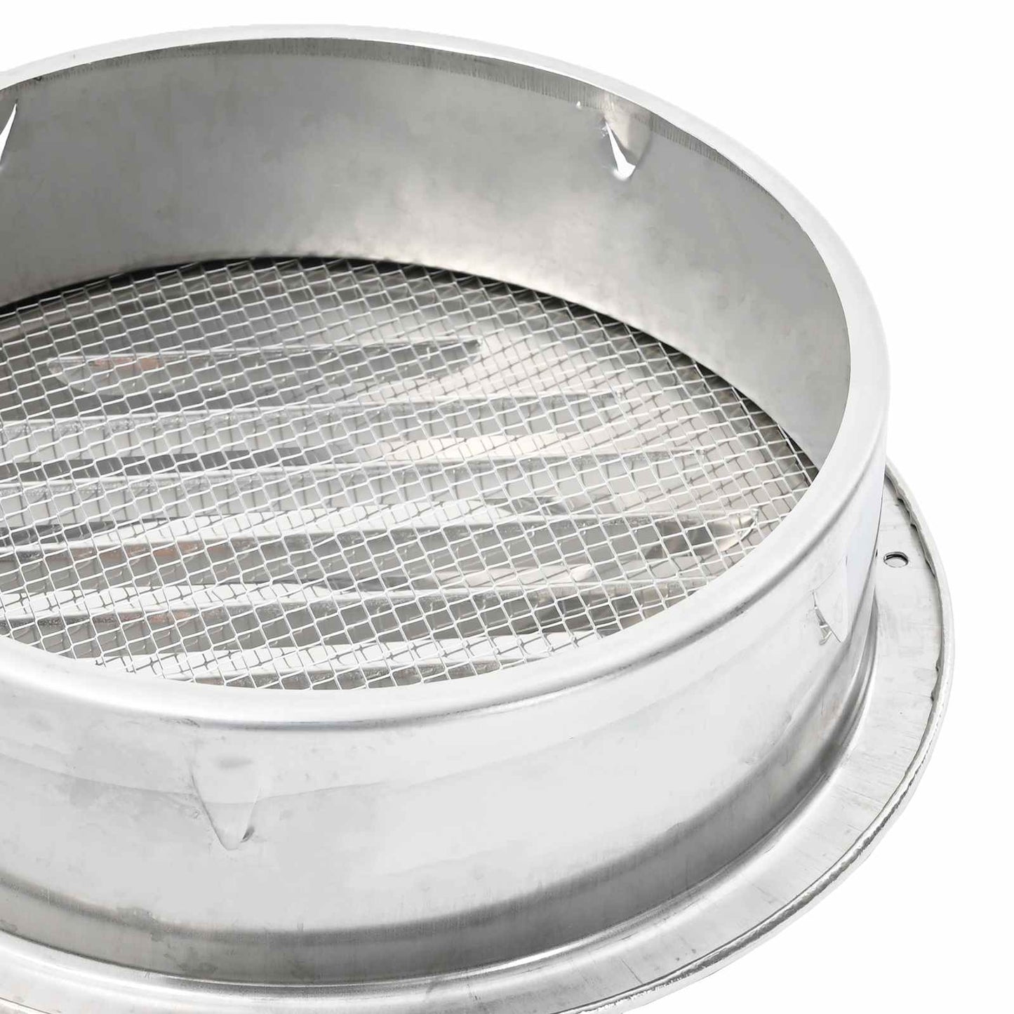 Luchtventilatie roosters 4 pcs Zilver 150 mm Roestvrij staal is nu te koop bij PeponiXL, paradijselijk wonen!