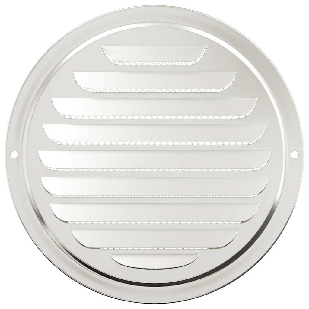 Luchtventilatie roosters 4 pcs Zilver 200 mm Roestvrij staal is nu te koop bij PeponiXL, paradijselijk wonen!