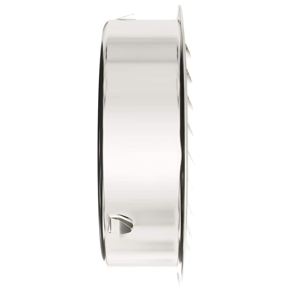 Luchtventilatie roosters 4 pcs Zilver 200 mm Roestvrij staal is nu te koop bij PeponiXL, paradijselijk wonen!