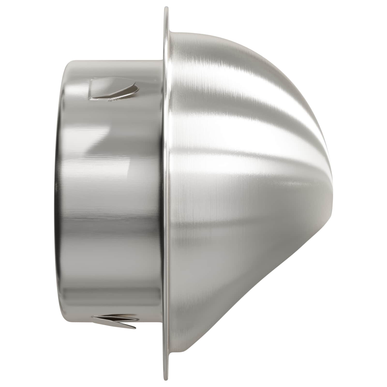 Luchtventilatie roosters 2 pcs Zilver 80 mm Roestvrij staal is nu te koop bij PeponiXL, paradijselijk wonen!