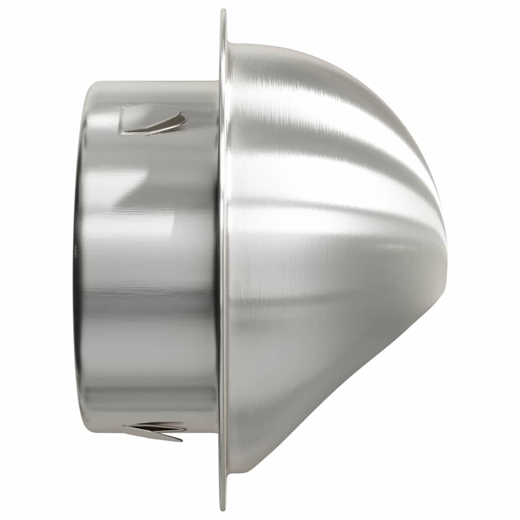 Luchtventilatie roosters 8 pcs Zilver 100 mm Roestvrij staal is nu te koop bij PeponiXL, paradijselijk wonen!