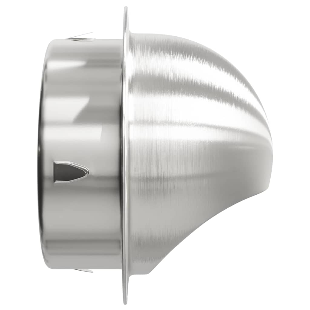 Luchtventilatie roosters 8 pcs Zilver 150 mm Roestvrij staal is nu te koop bij PeponiXL, paradijselijk wonen!