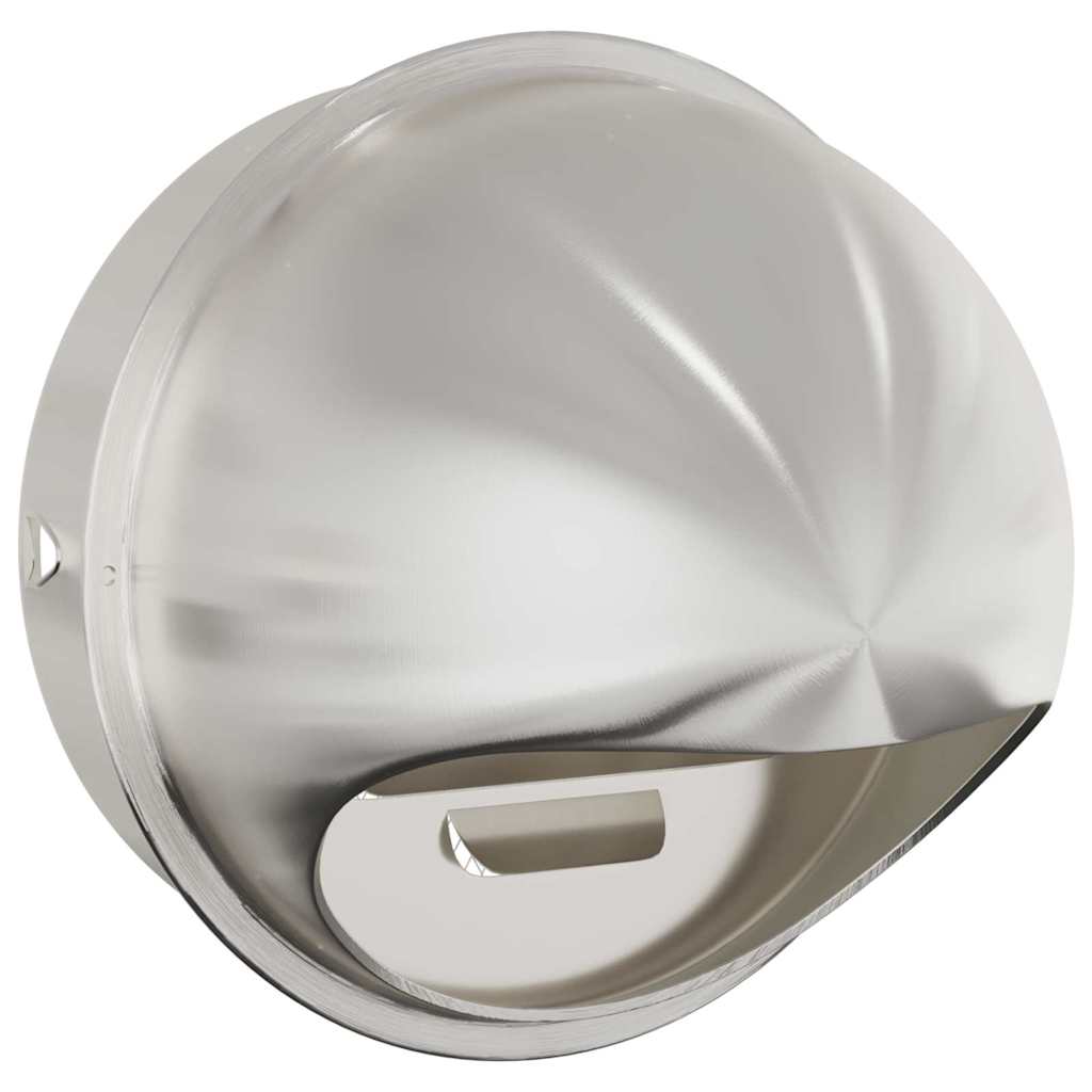 Luchtventilatie roosters 2 pcs Zilver 200 mm Roestvrij staal is nu te koop bij PeponiXL, paradijselijk wonen!