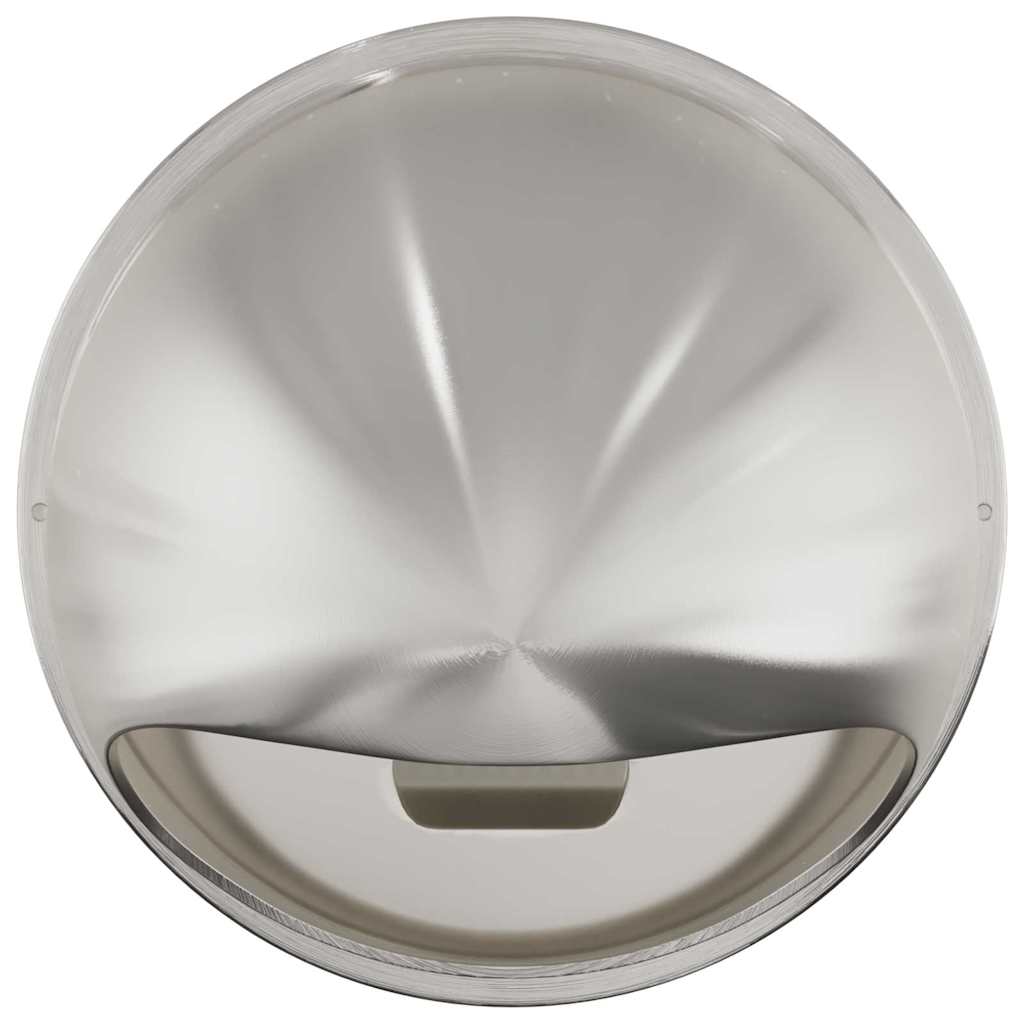 Luchtventilatie roosters 8 pcs Zilver 200 mm Roestvrij staal is nu te koop bij PeponiXL, paradijselijk wonen!